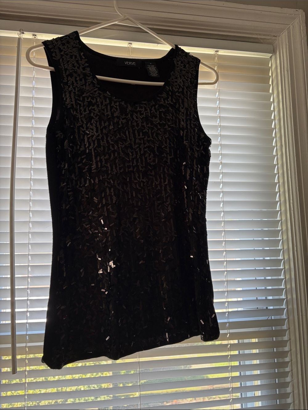Sequined Verve top